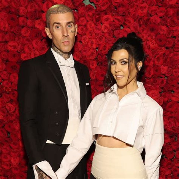 Kourtney Kardashian Struts In Pink String Bikini As She Celebrates Travis Barker’s Return To Health