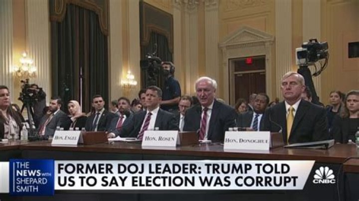 Trump Pressured Justice Dept. Leaders To ‘Just Say’ Election Was Corrupt: ‘Leave Rest To Me’